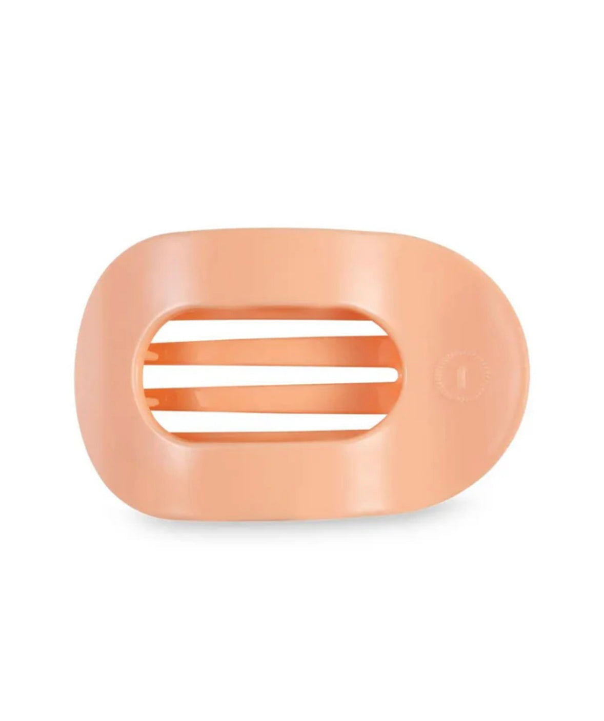 Teleties Flat Clip Peach Fuzz Small