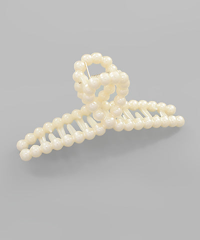 Pearl Claw Hair Clip