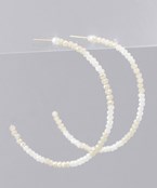 2" Glass Bead Hoops