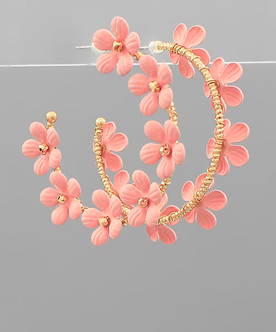 Flower Hoops