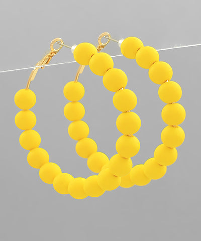 Clay Ball Hoops