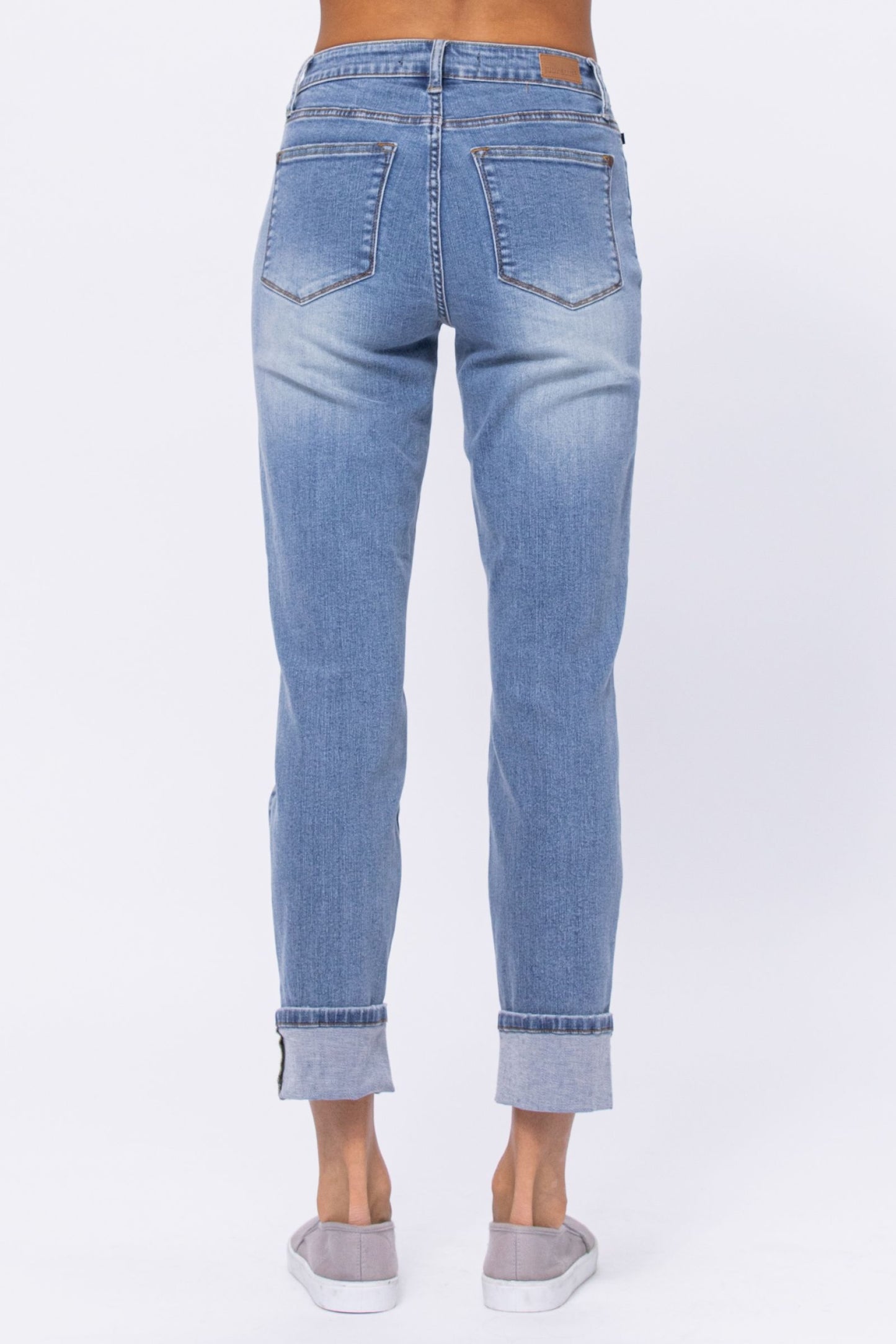 Judy Blue "Chandler" High Rise vintage Wash Boyfriend Fit Jean