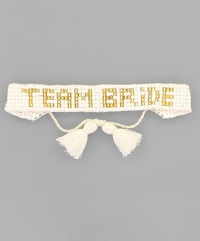 TEAM BRIDE Bead Bracelet