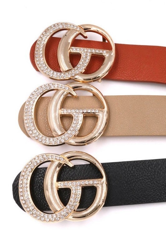 GiGi Rhinestone Belt Plus (4 Colors)