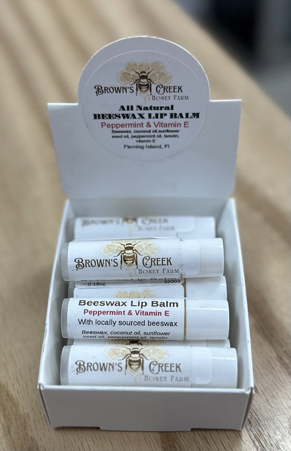 Brown's Creek Honey Farm Beeswax Lip Balm