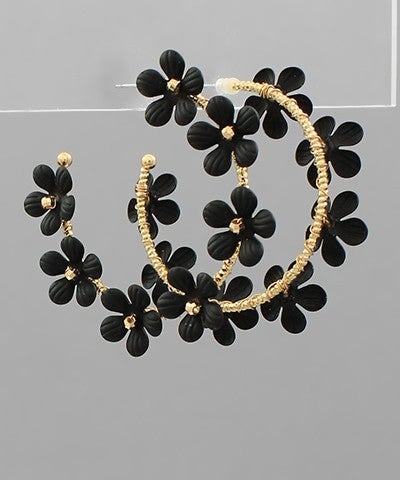 Flower Hoops