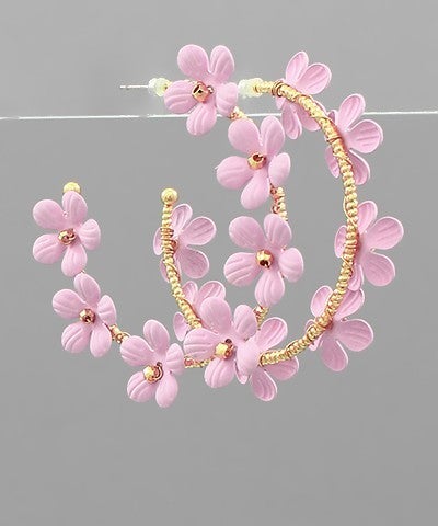 Flower Hoops